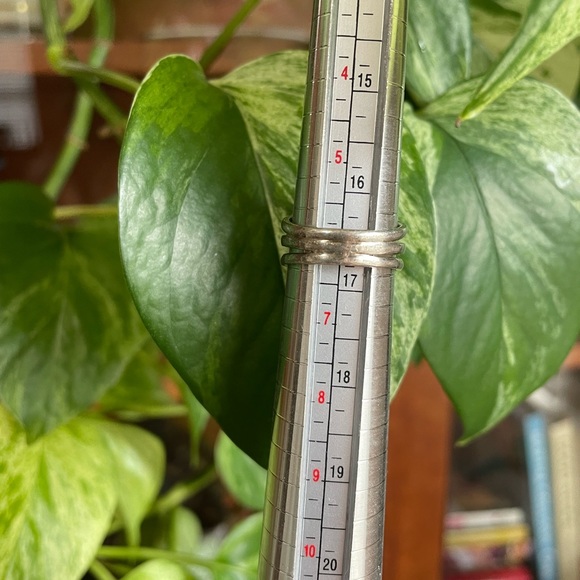 LARIMAR sterling silver ring Sz 6 - Picture 4 of 4